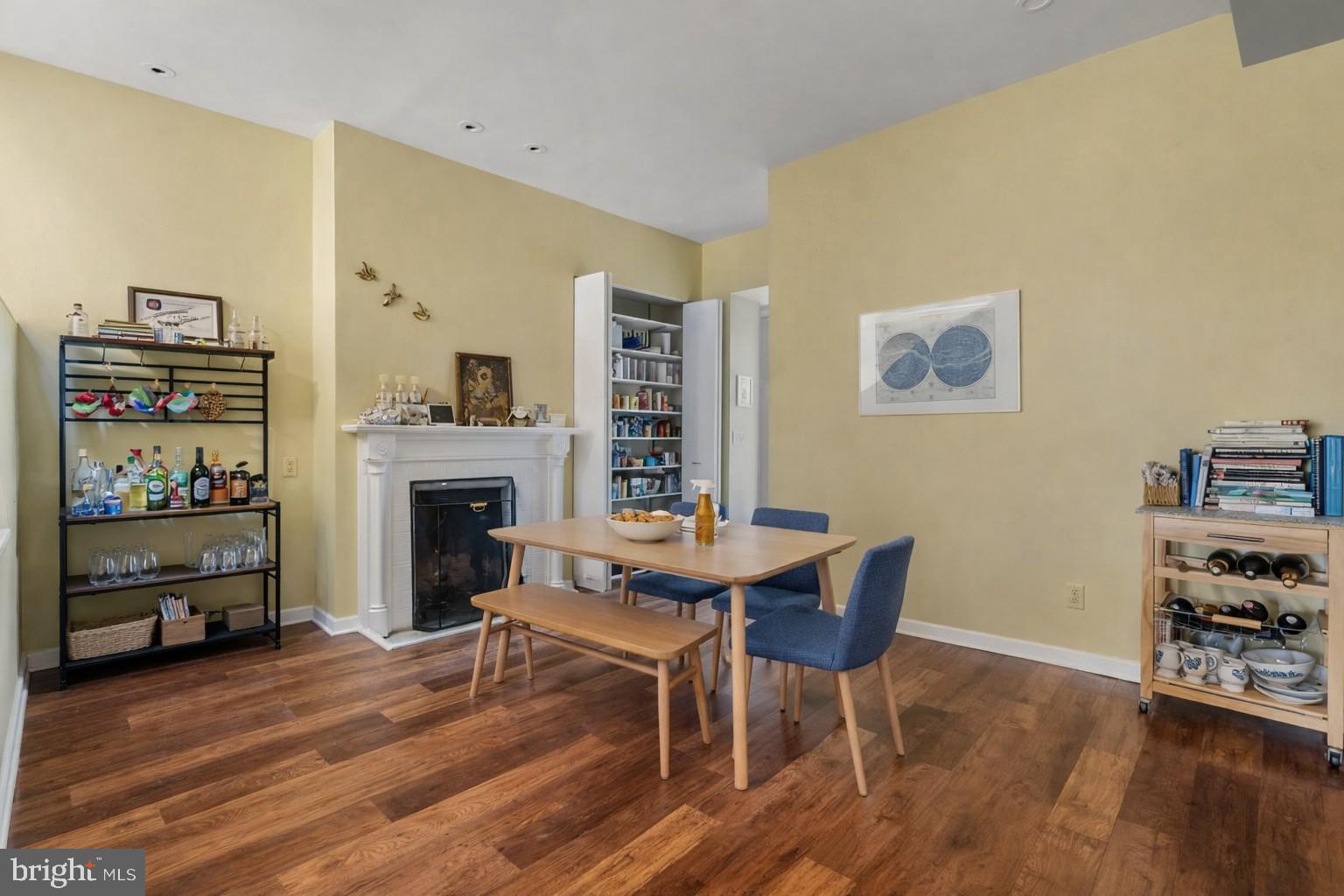 1215 John Street Baltimore, MD 21217 - Photo 7 of 34 a view of a livingroom with furniture and a fireplace
