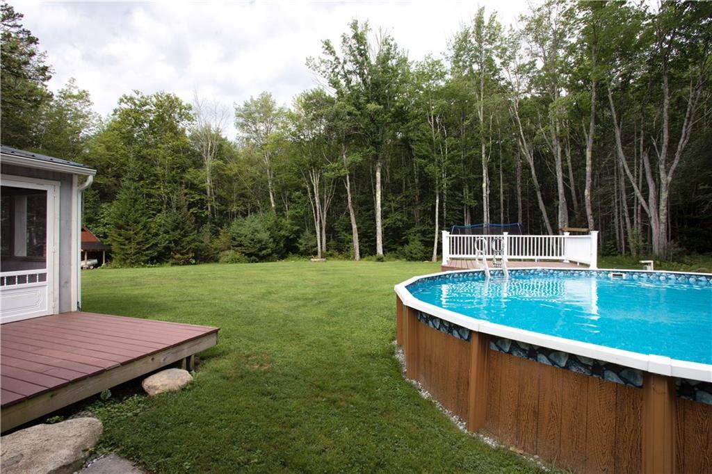 523 Davis Road Union, ME 04862 - Photo 29 of 30 View of large back yard and above...
