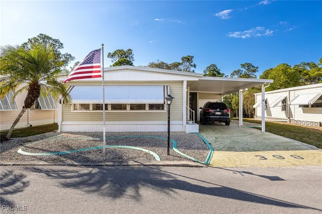 a view of a street in front of a house