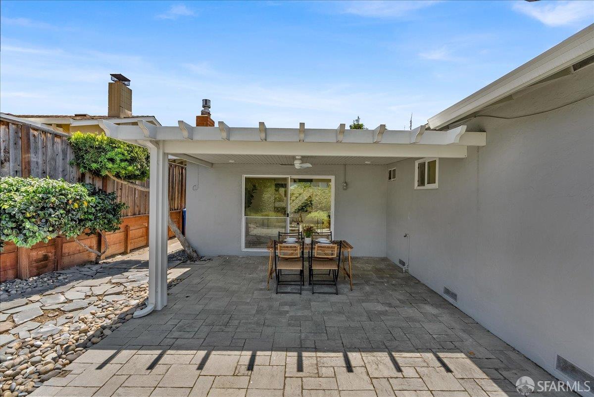 2083 Seacliff Drive Milpitas, CA 95035 - Photo 47 of 59 a view of a terrace with a chair and tables