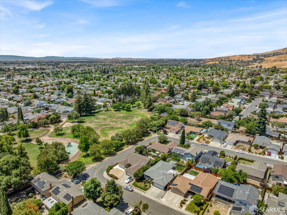 2083 Seacliff Drive Milpitas, CA 95035 - Photo 53 of 59 an aerial view of a city with lots of residential buildings