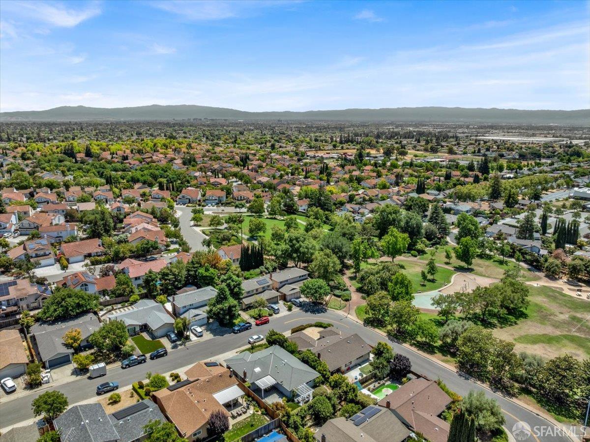 2083 Seacliff Drive Milpitas, CA 95035 - Photo 55 of 59 an aerial view of a city with lots of residential buildings