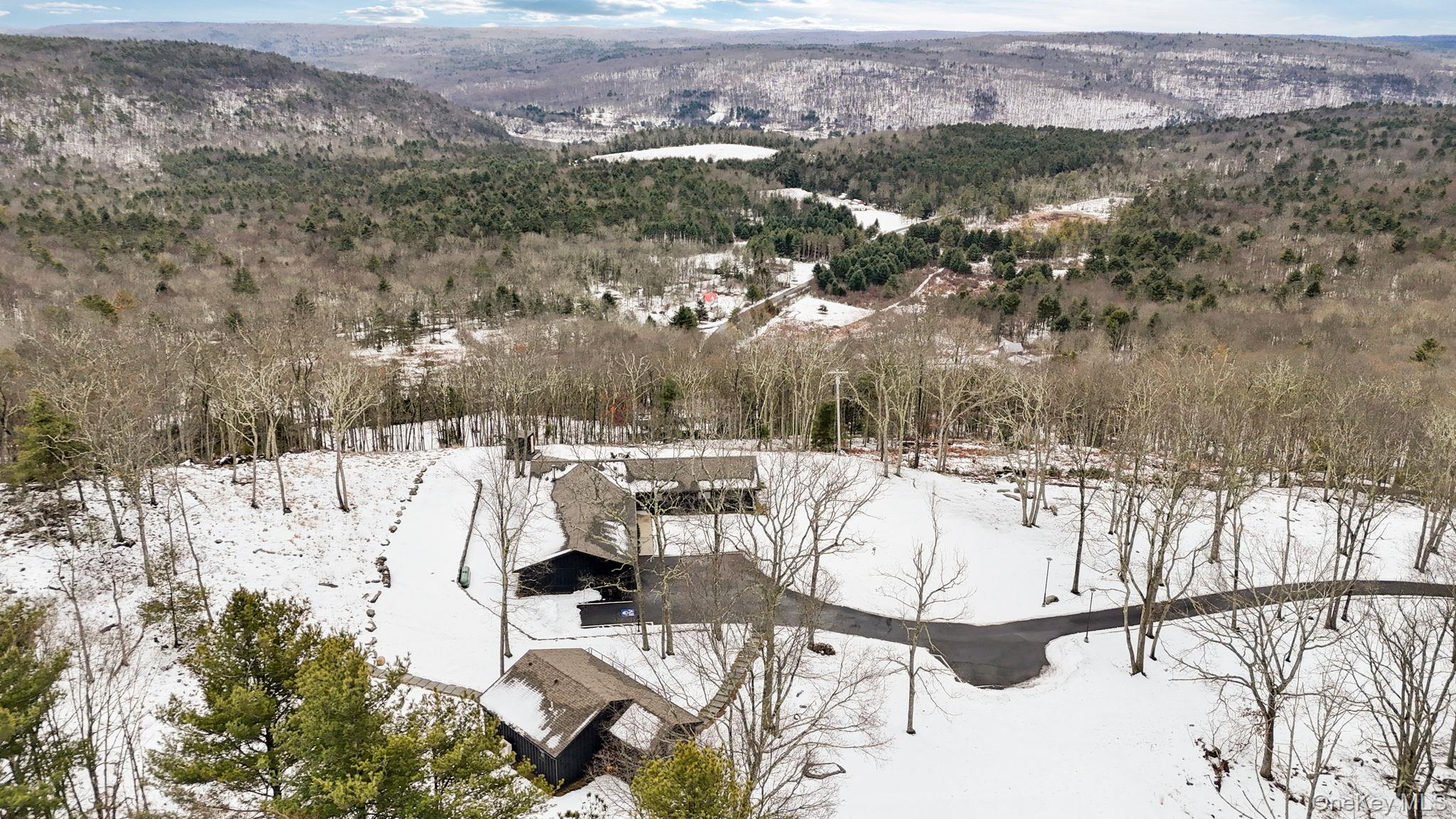 125 Mapes Road Barryville, NY 12719 - Photo 9 of 37 a view of balcony with furniture and wooden floor