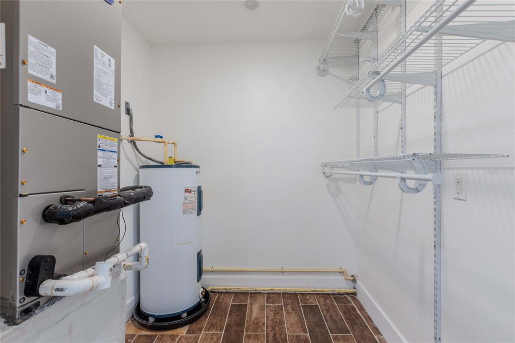 3324 Haystack Road Wesley Chapel, FL 33543 - Photo 68 of 91 a bathroom with a sink and a mirror