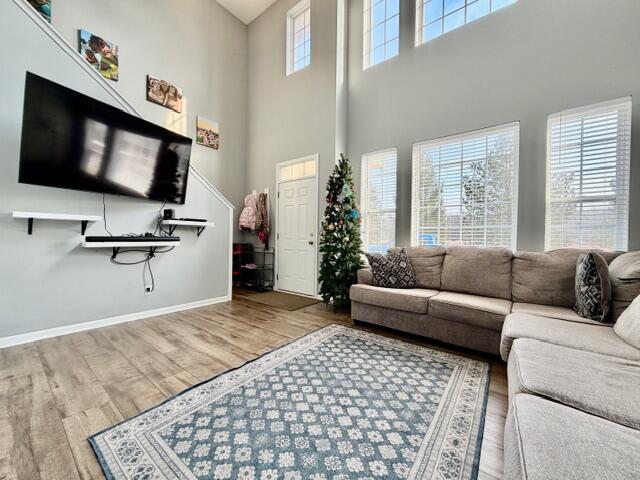 11610 Broadway Crown Point, IN 46307 - Photo 3 of 14 a living room with furniture and a flat screen tv