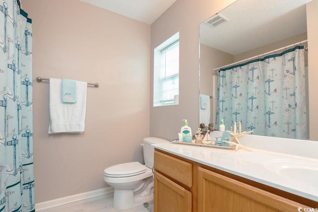 821 Sheridan Road, Unit 821 Myrtle Beach, SC 29579 - Photo 23 of 40 Bathroom featuring vanity, wood-type flooring, a t