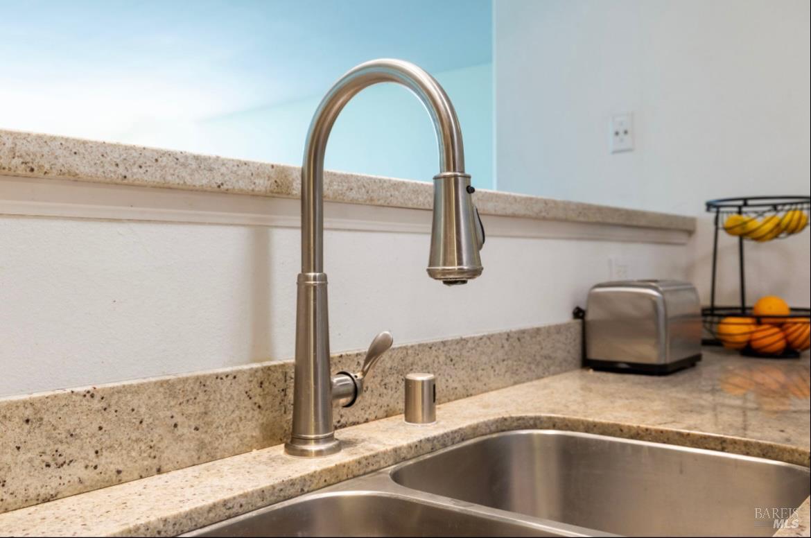 605 Laurel Grove Circle Santa Rosa, CA 95407 - Photo 6 of 29 a kitchen with a sink and a potted plant