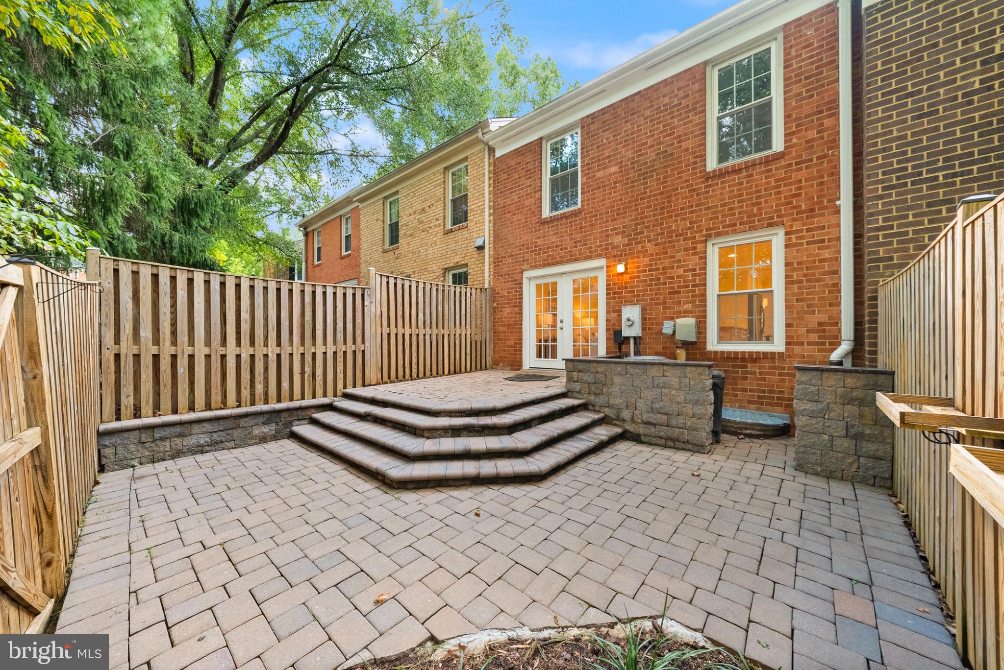 2311 Harleyford Court Reston, VA 20191 - Photo 37 of 46 Fully fenced paver patio