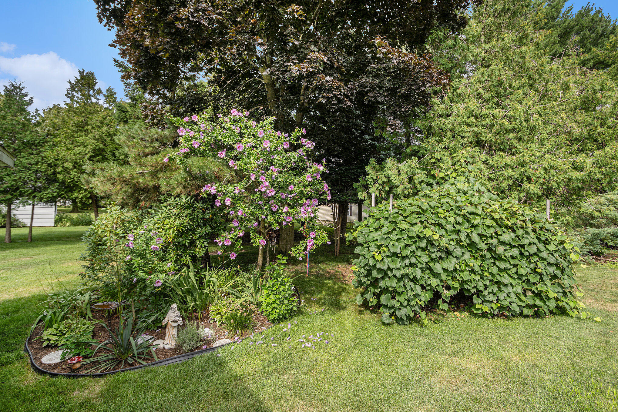 807 Maple Street Manistee, MI 49660 - Photo 16 of 23 Mature landscaping