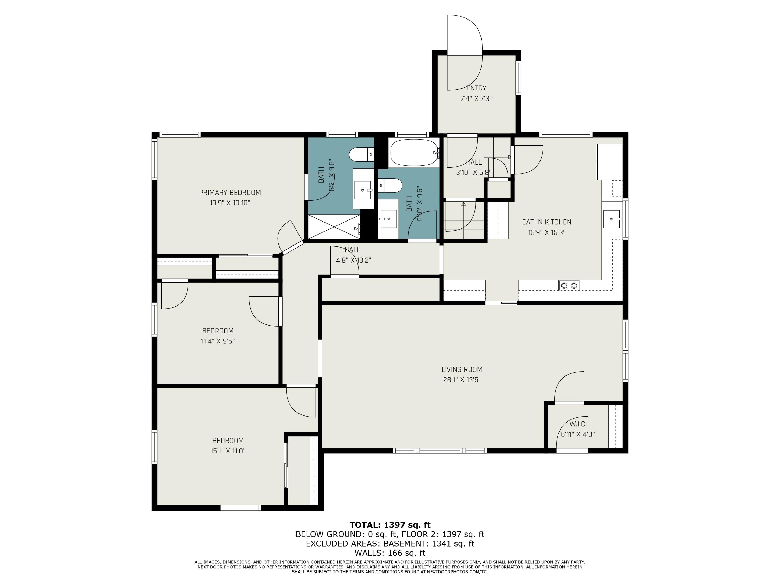 807 Maple Street Manistee, MI 49660 - Photo 22 of 23 Main level floor plan