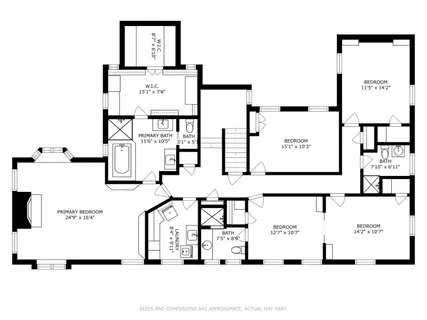 a picture of a floor plan