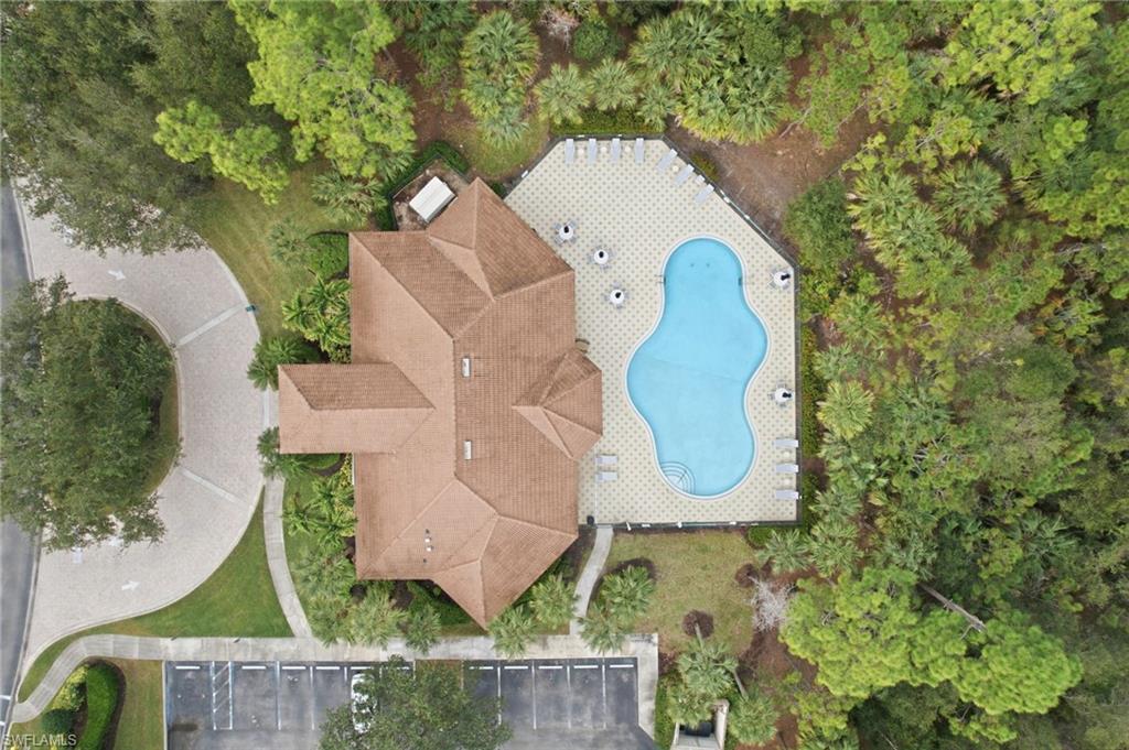 3948 Ruxton Road Naples, FL 34116 - Photo 43 of 43 an aerial view of a house with swimming pool and large trees