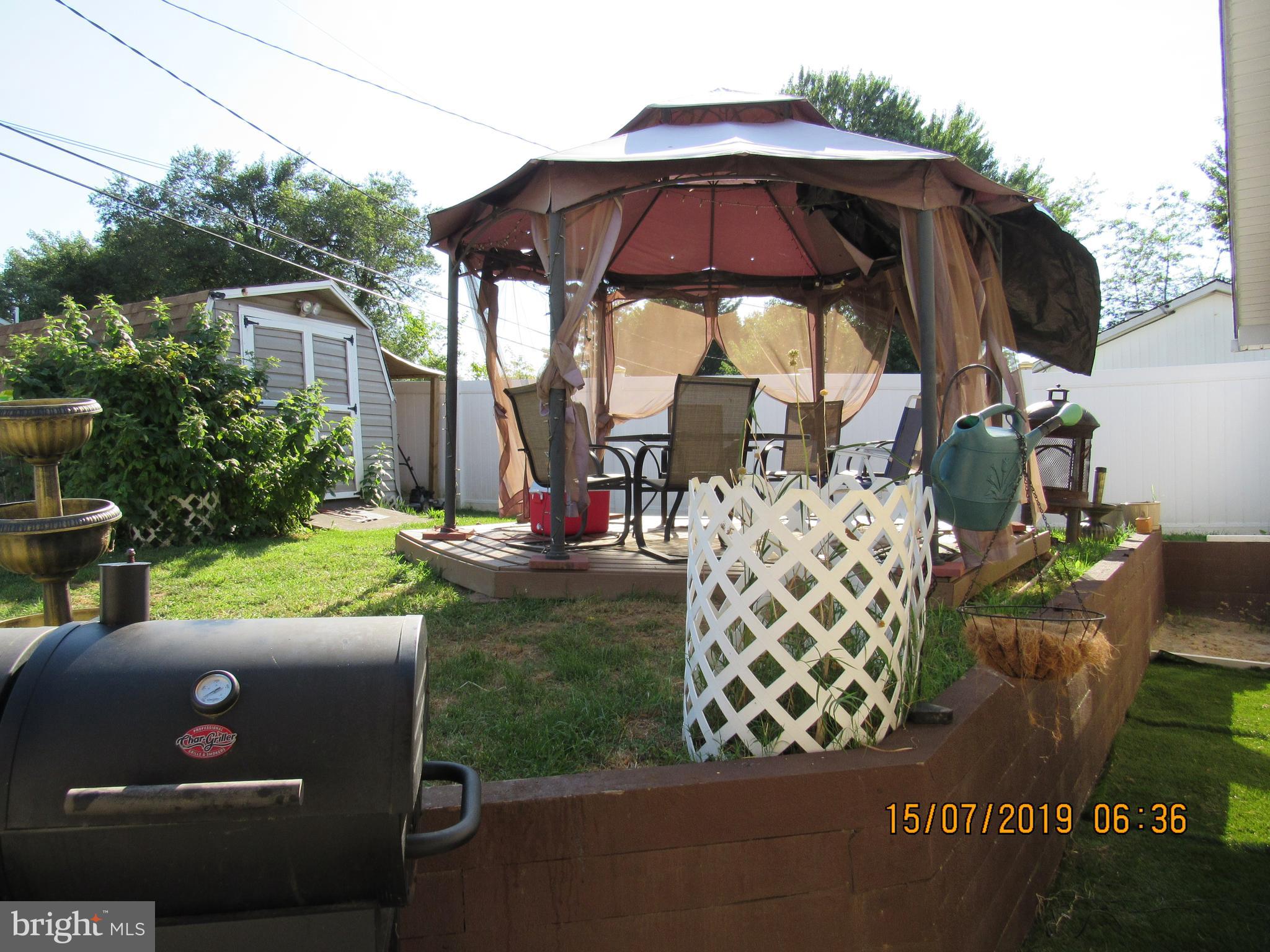 1917 Juniper Road Edgewood, MD 21040 - Photo 28 of 40 Gazebo sits on a composite deck