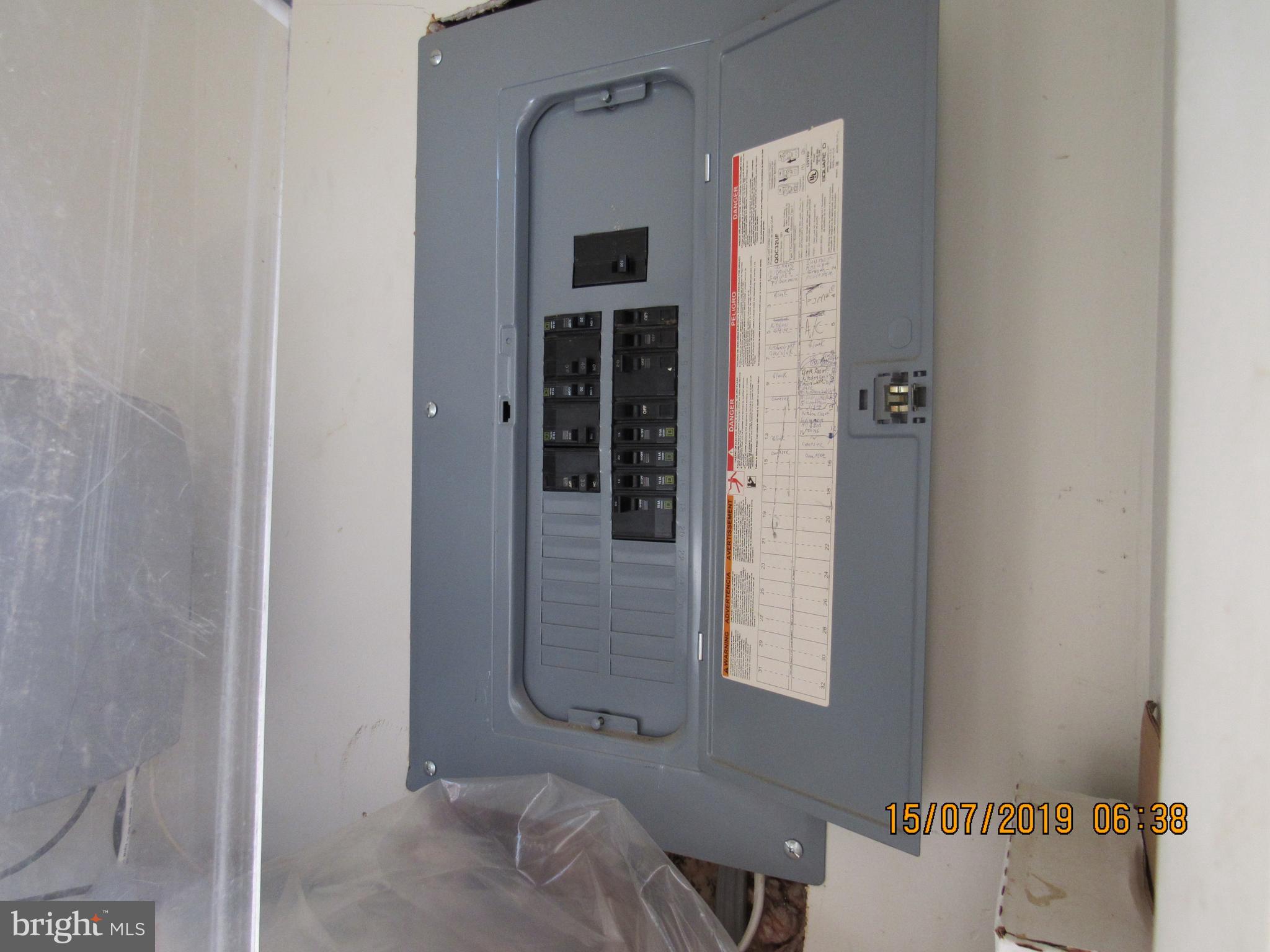 1917 Juniper Road Edgewood, MD 21040 - Photo 35 of 40 Electrical panel box is in attached storage shed