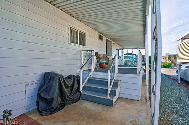 a house with trees in front of it