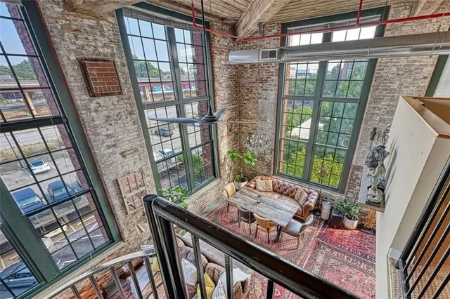 a view of an outdoor hardwood floor