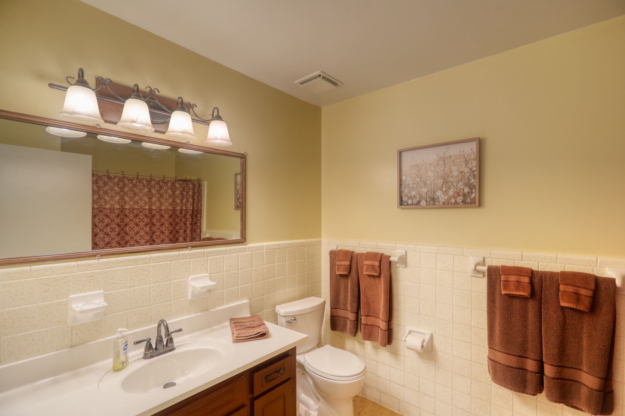 4644 East Robertson Road Cross Plains, TN 37049 - Photo 22 of 56 a bathroom with a sink mirror vanity and toilet