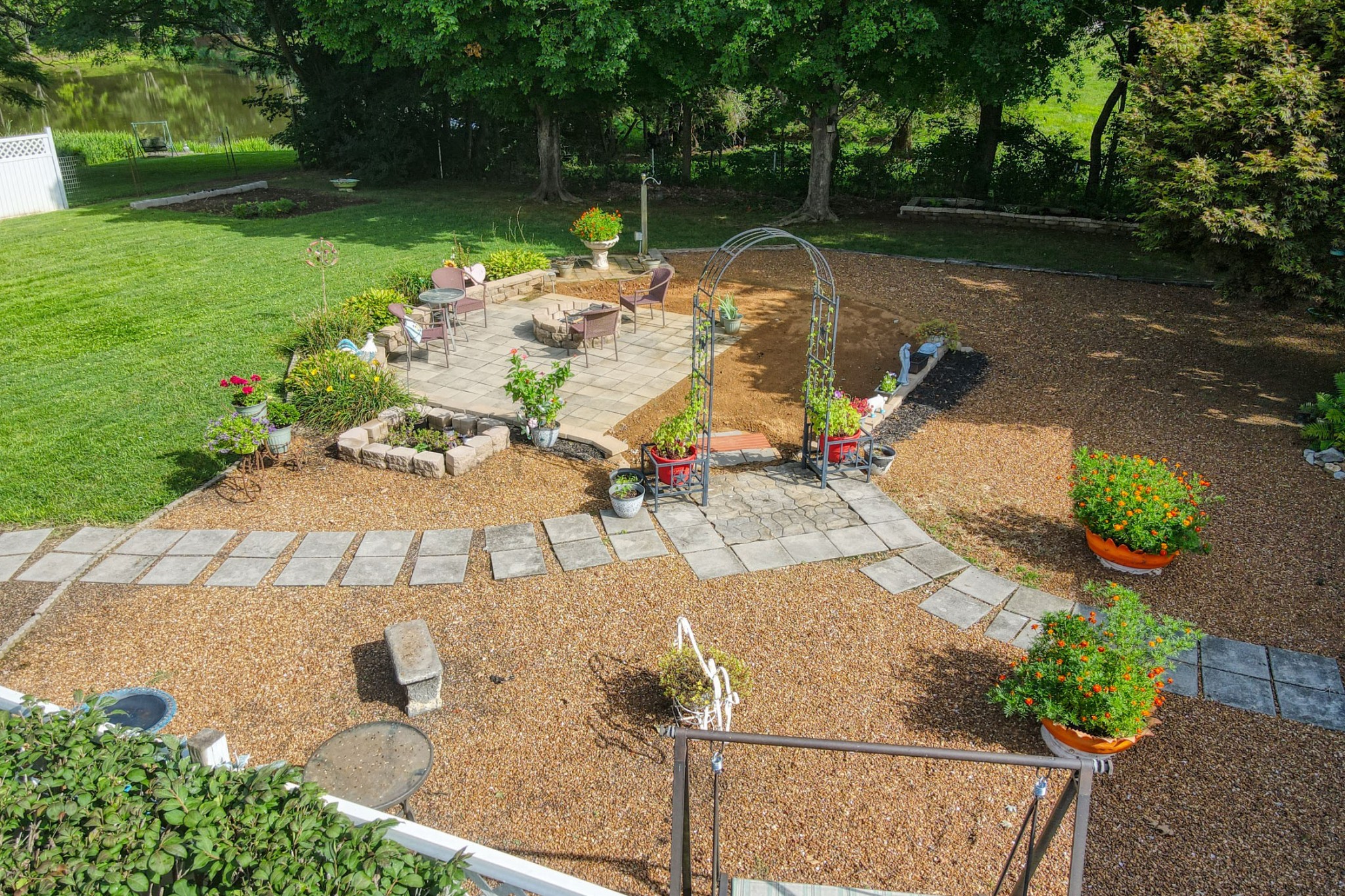 4644 East Robertson Road Cross Plains, TN 37049 - Photo 32 of 56 an outdoor view of a garden