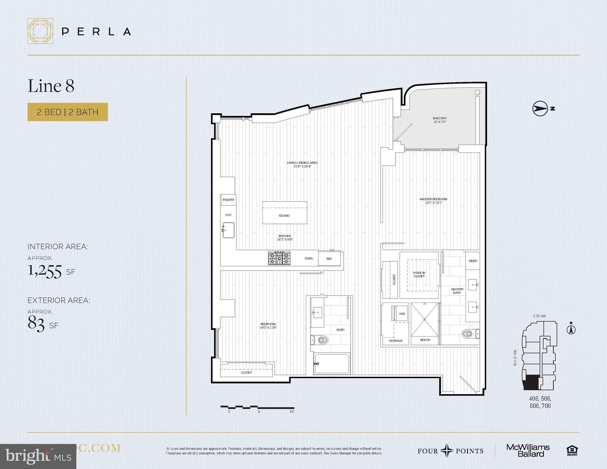 810 O Street Northwest, Unit 706 Washington, DC 20001 - Photo 48 of 48 a view of bathroom with a window