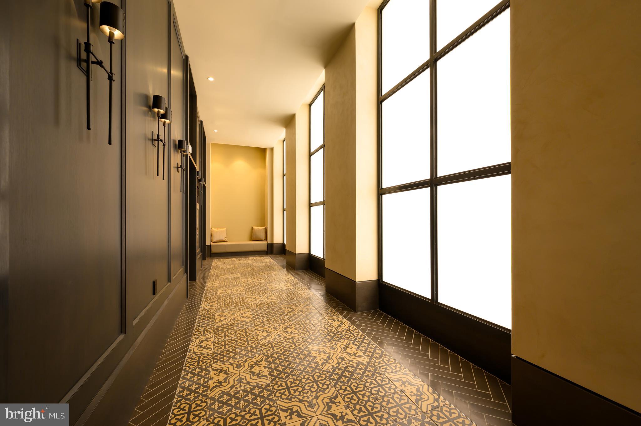 810 O Street Northwest, Unit 706 Washington, DC 20001 - Photo 6 of 48 a view of hallway with a window