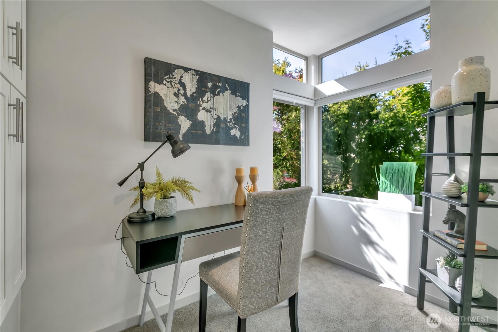 5008 Fauntleroy Way Southwest, Unit B Seattle, WA 98136 - Photo 24 of 36 a living room with furniture and a large window