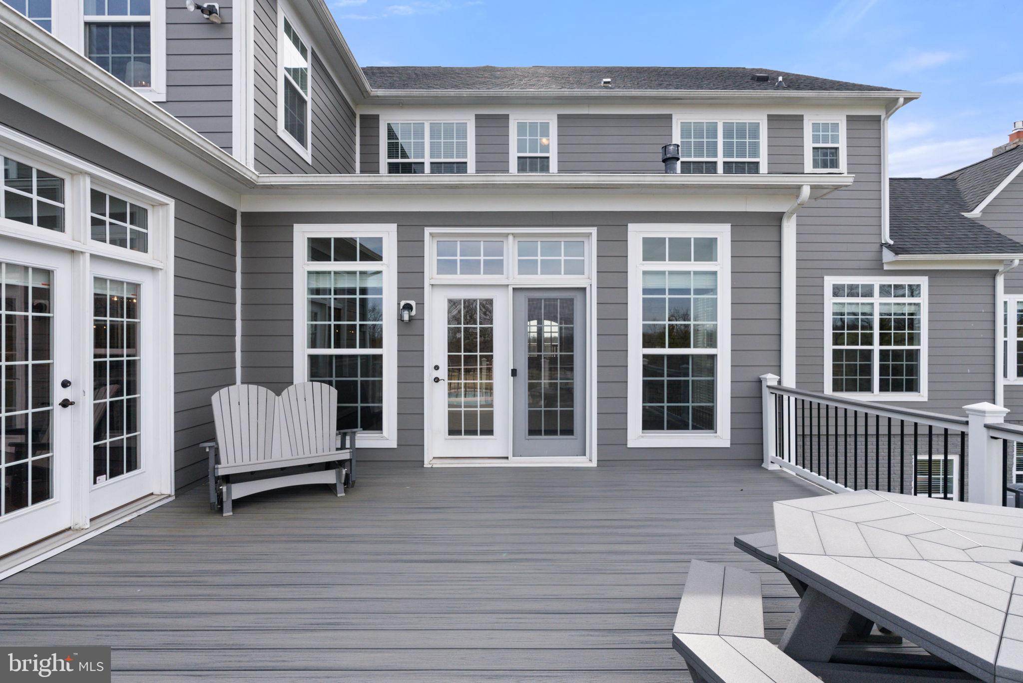 18482 Wild Raspberry Drive Purcellville, VA 20132 - Photo 101 of 143 back deck from main house