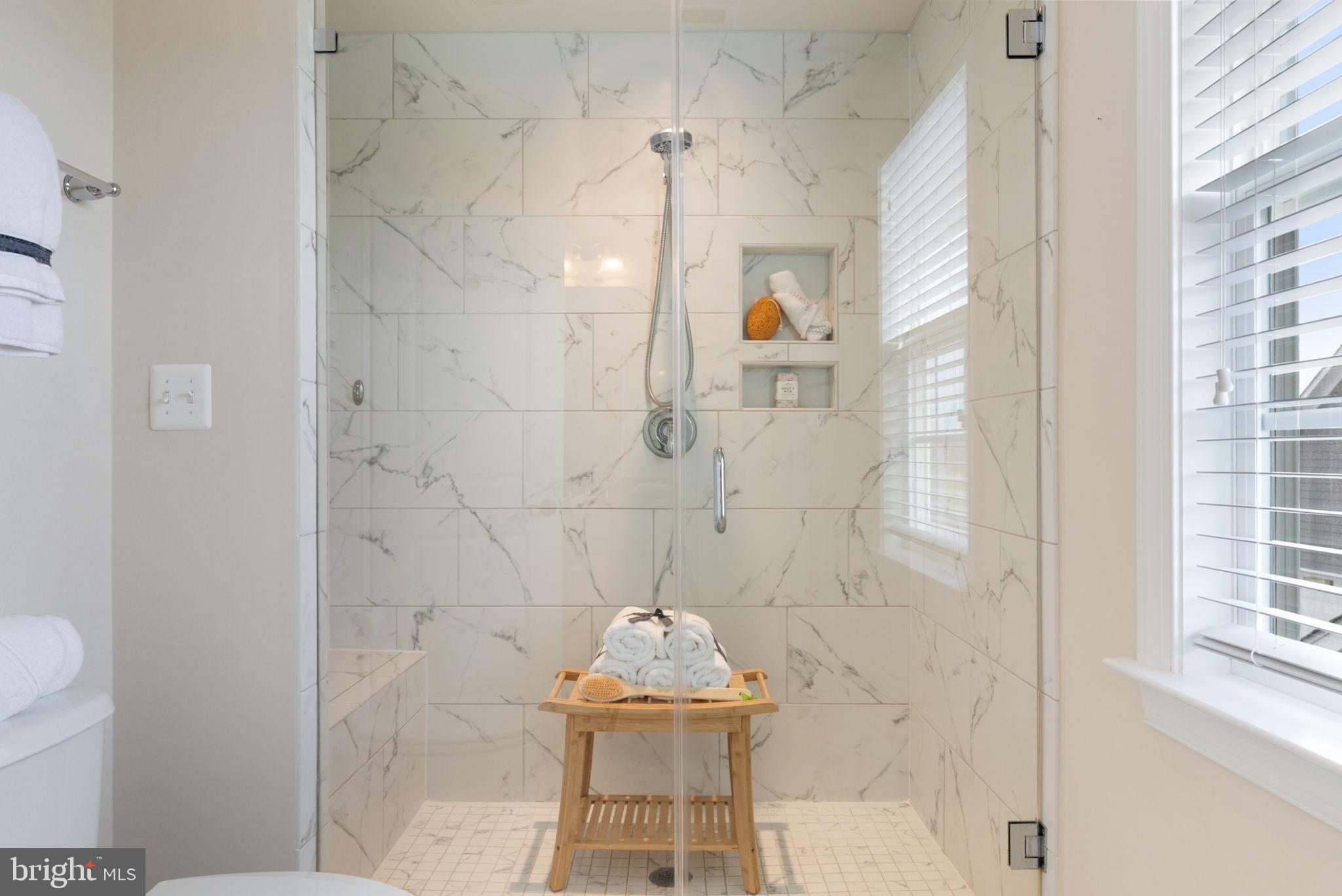 18482 Wild Raspberry Drive Purcellville, VA 20132 - Photo 126 of 143 a bathroom with a shower