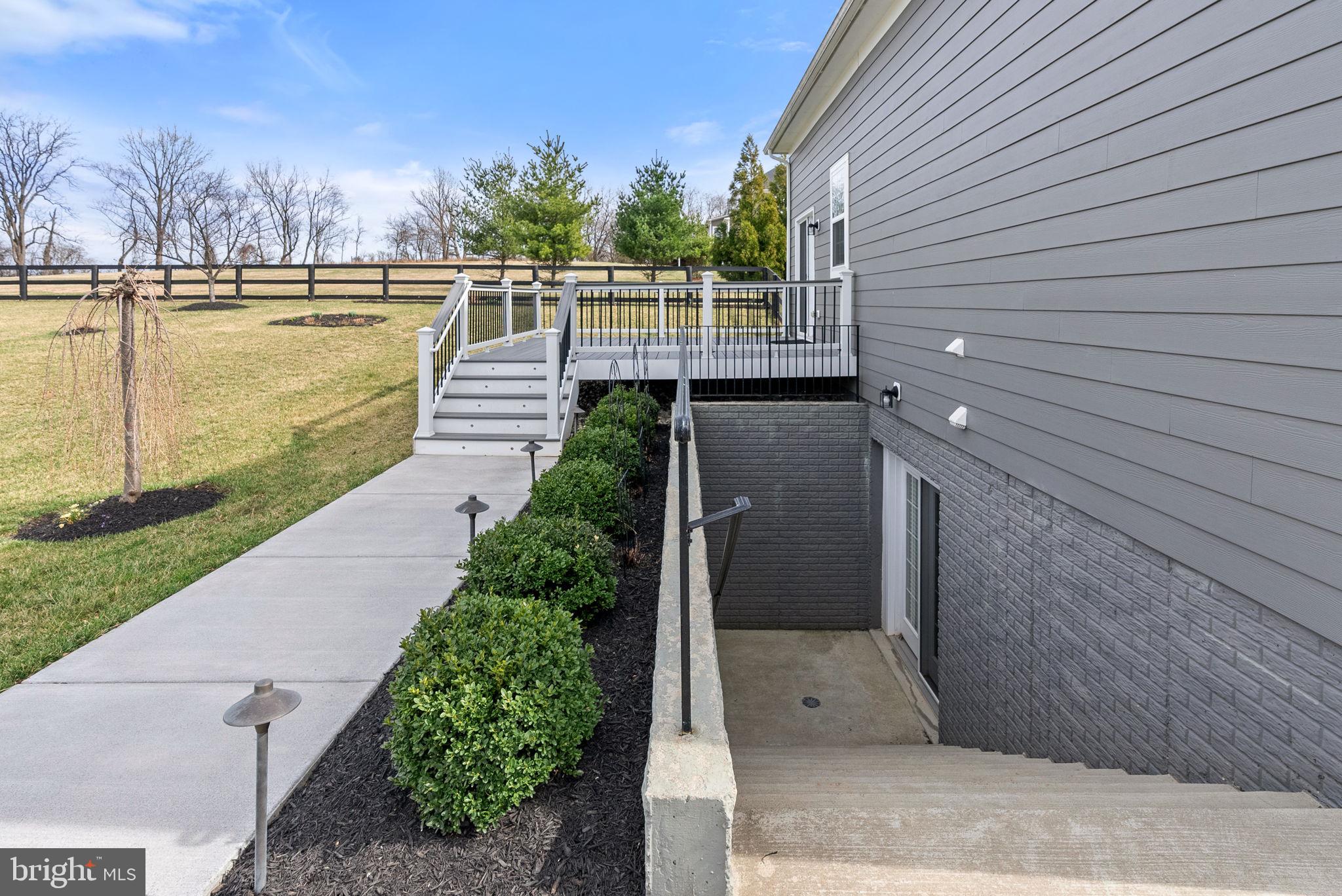 18482 Wild Raspberry Drive Purcellville, VA 20132 - Photo 131 of 143 guest house private deck and lower level entry