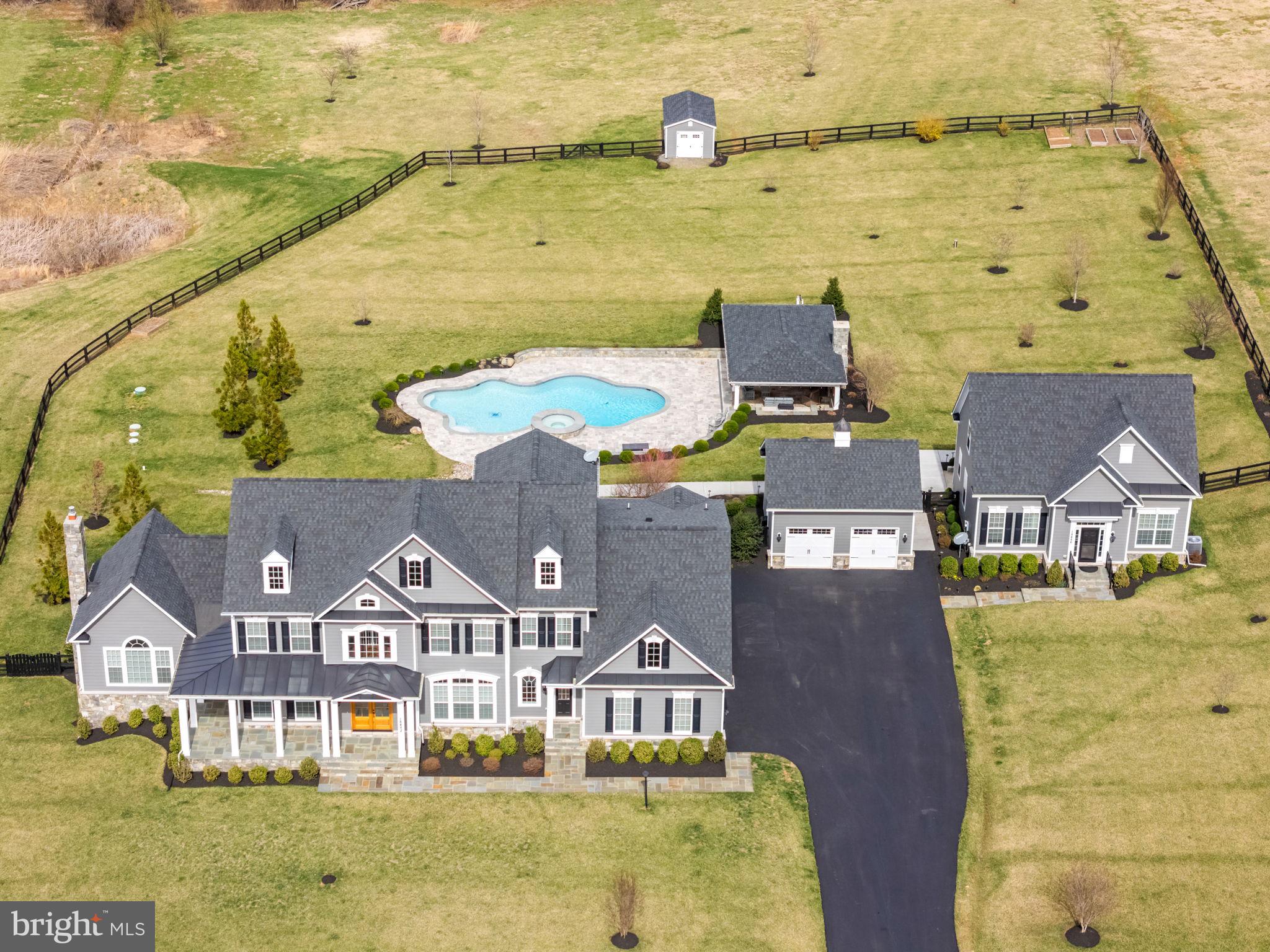 18482 Wild Raspberry Drive Purcellville, VA 20132 - Photo 16 of 143 an aerial view of residential houses with outdoor space