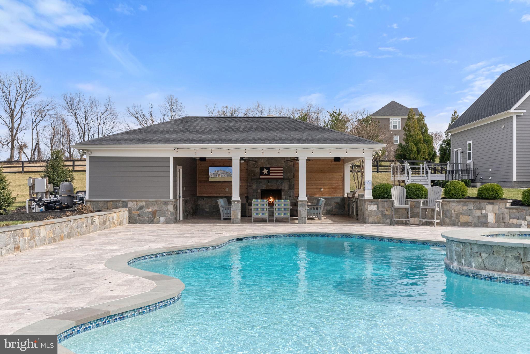 18482 Wild Raspberry Drive Purcellville, VA 20132 - Photo 4 of 143 Pool and pavilion