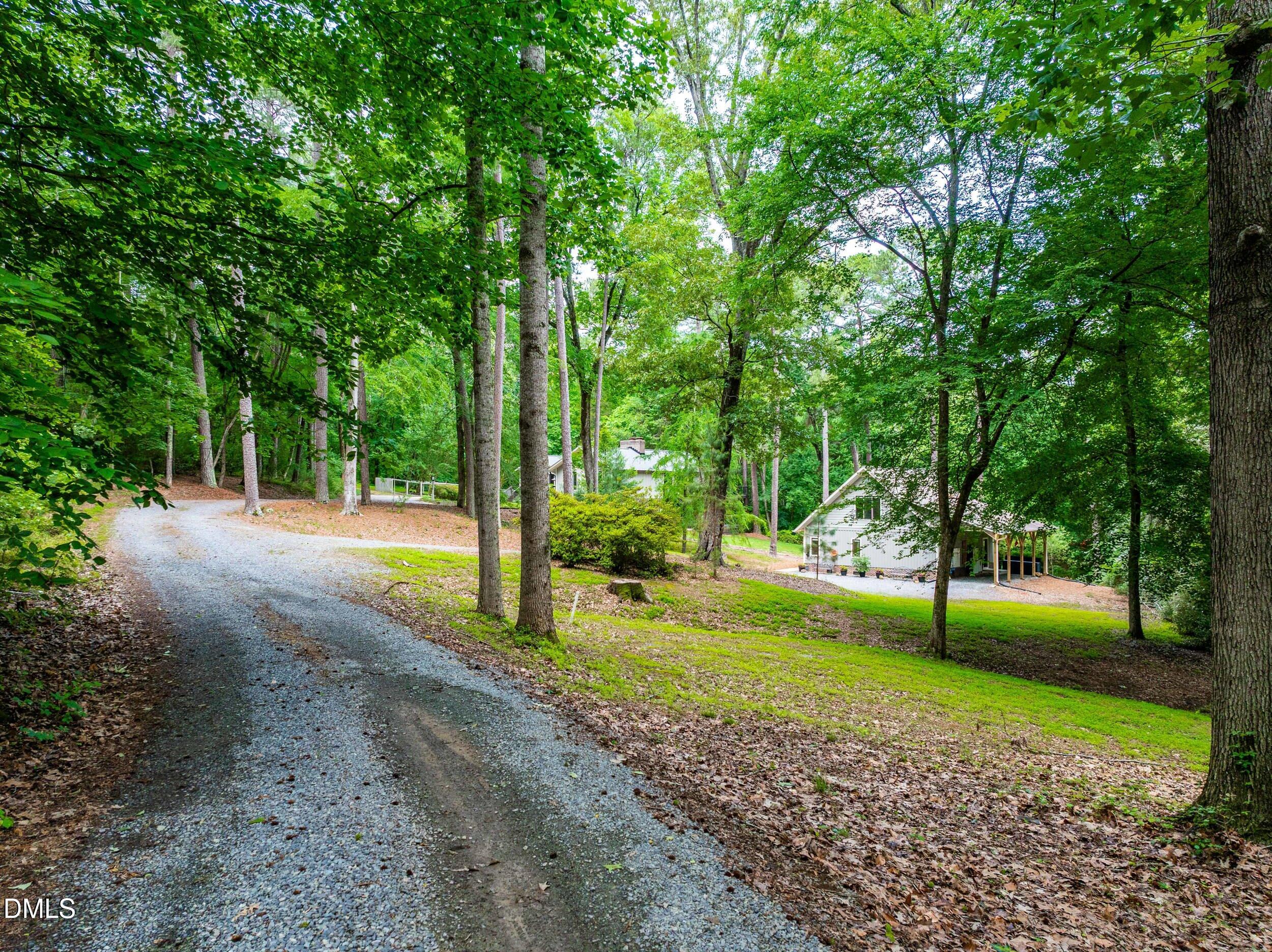 104 Tripp Road Pittsboro, NC 27312 - Photo 4 of 49 04_private-wooded-driveway