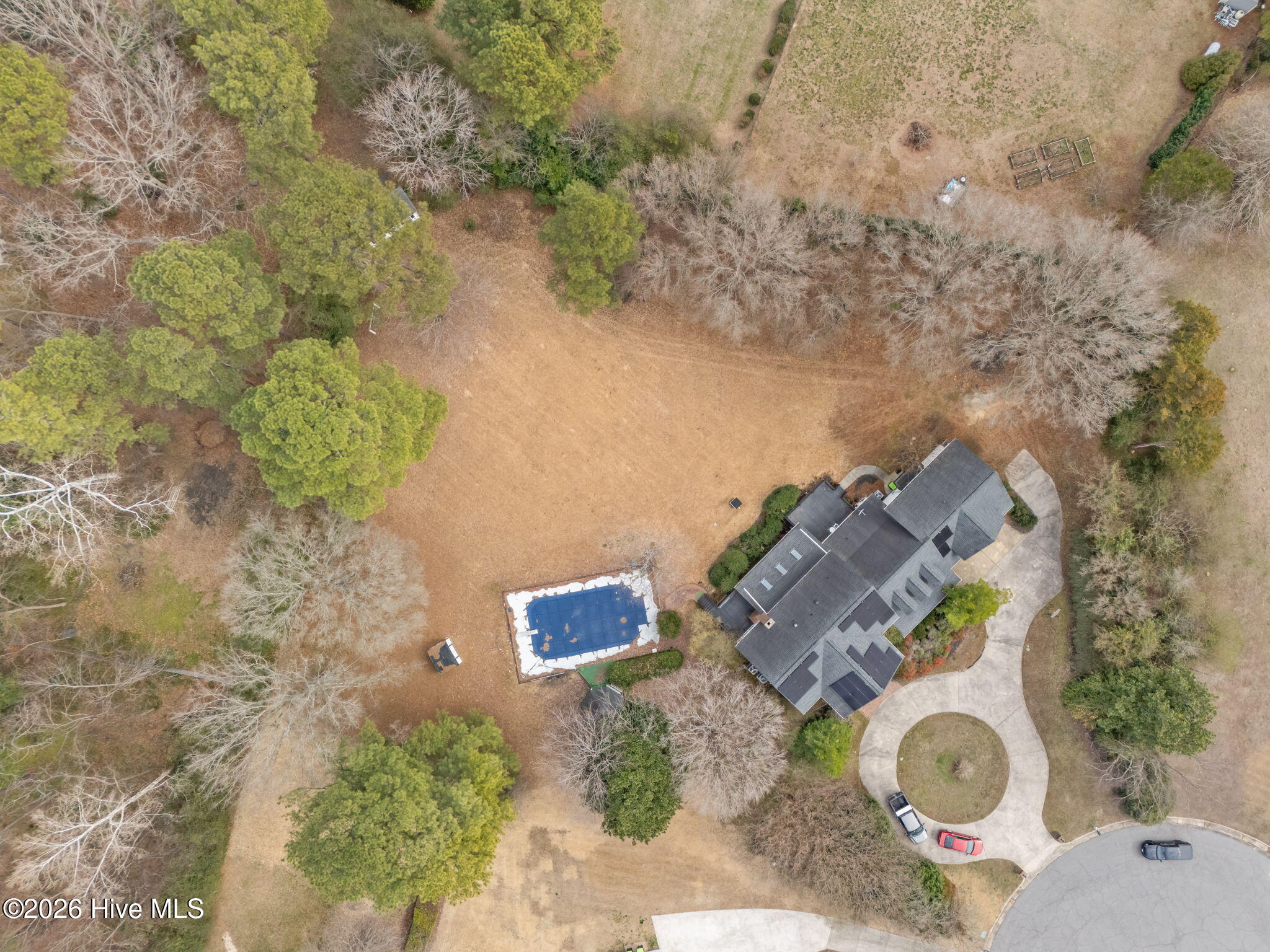 5808 Devon Circle Raleigh, NC 27604 - Photo 21 of 23 Situated on 1.48 acre lot