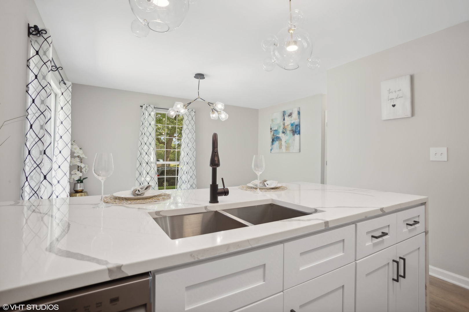 16 Forest Lane Cary, IL 60013 - Photo 6 of 18 a kitchen with a sink and a window
