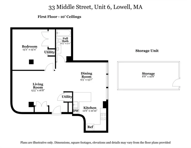 $259,900 | 23-33 Middle Street, Unit 6, Lowell, MA 01852
