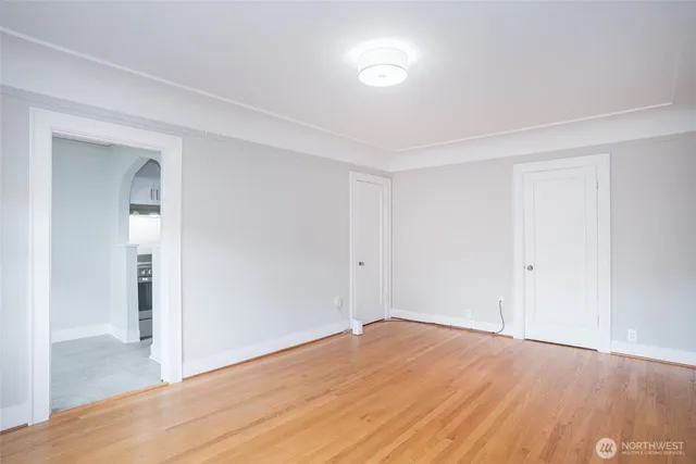 wooden floor in an empty room