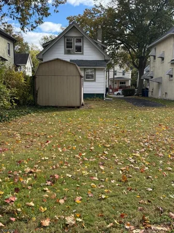 a view of a house with a outdoor space