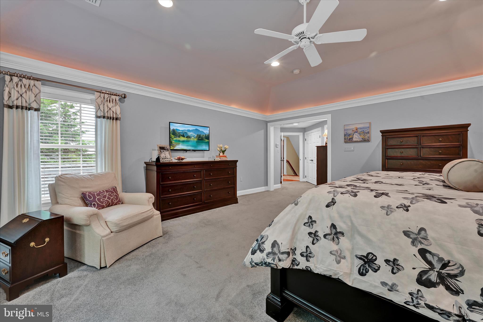 451 Cassatt Road Berwyn, PA 19312 - Photo 35 of 61 Ceiling Fan, Plush Carpeting