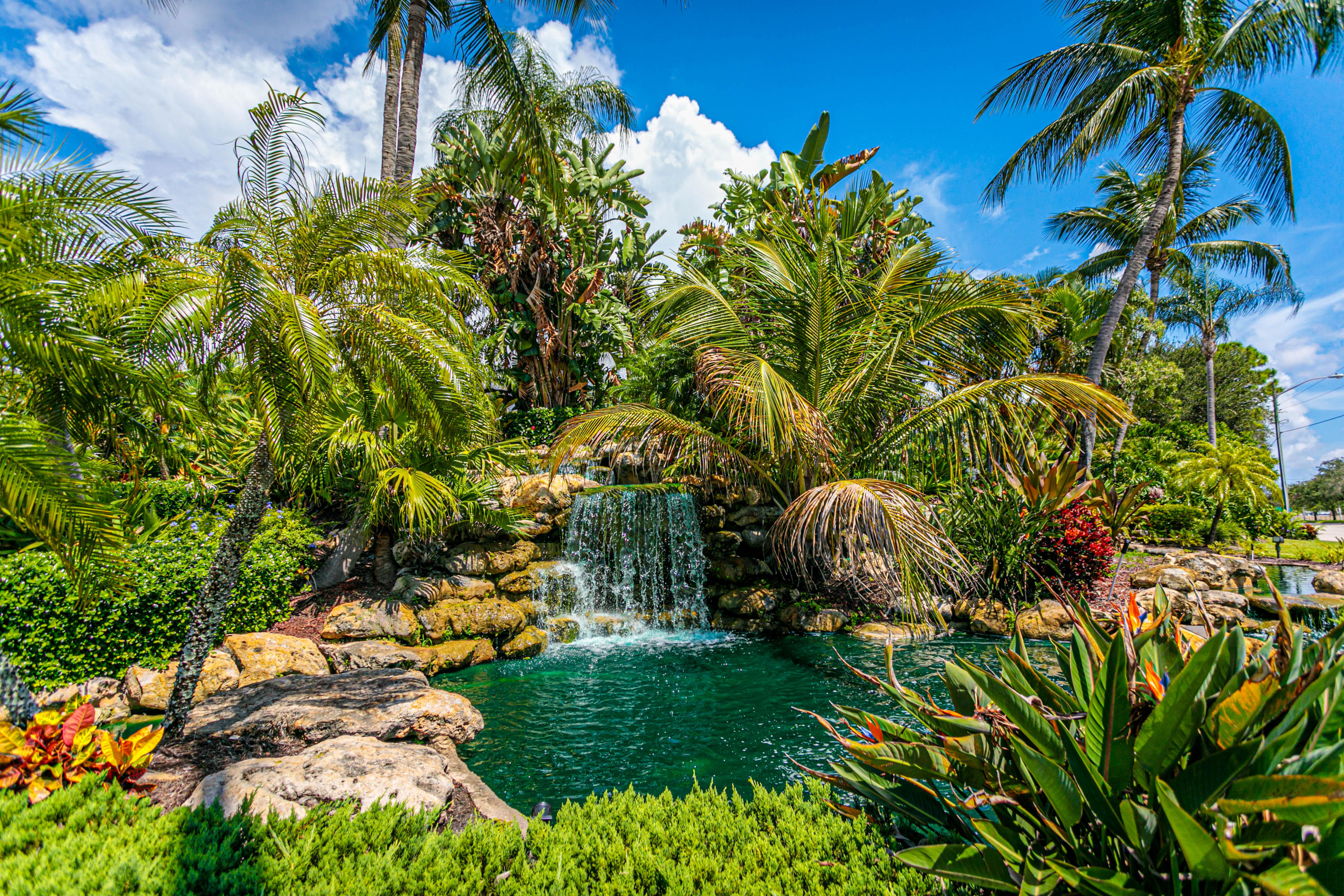 5218 Edenwood Road Riviera Beach, FL 33418 - Photo 25 of 31 a backyard of a house with lots of green space