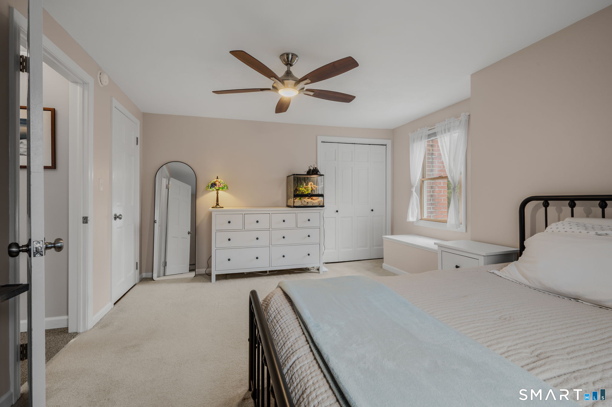 215 Haywardville Road East Haddam, CT 06415 - Photo 17 of 31 a bedroom with a large bed and window