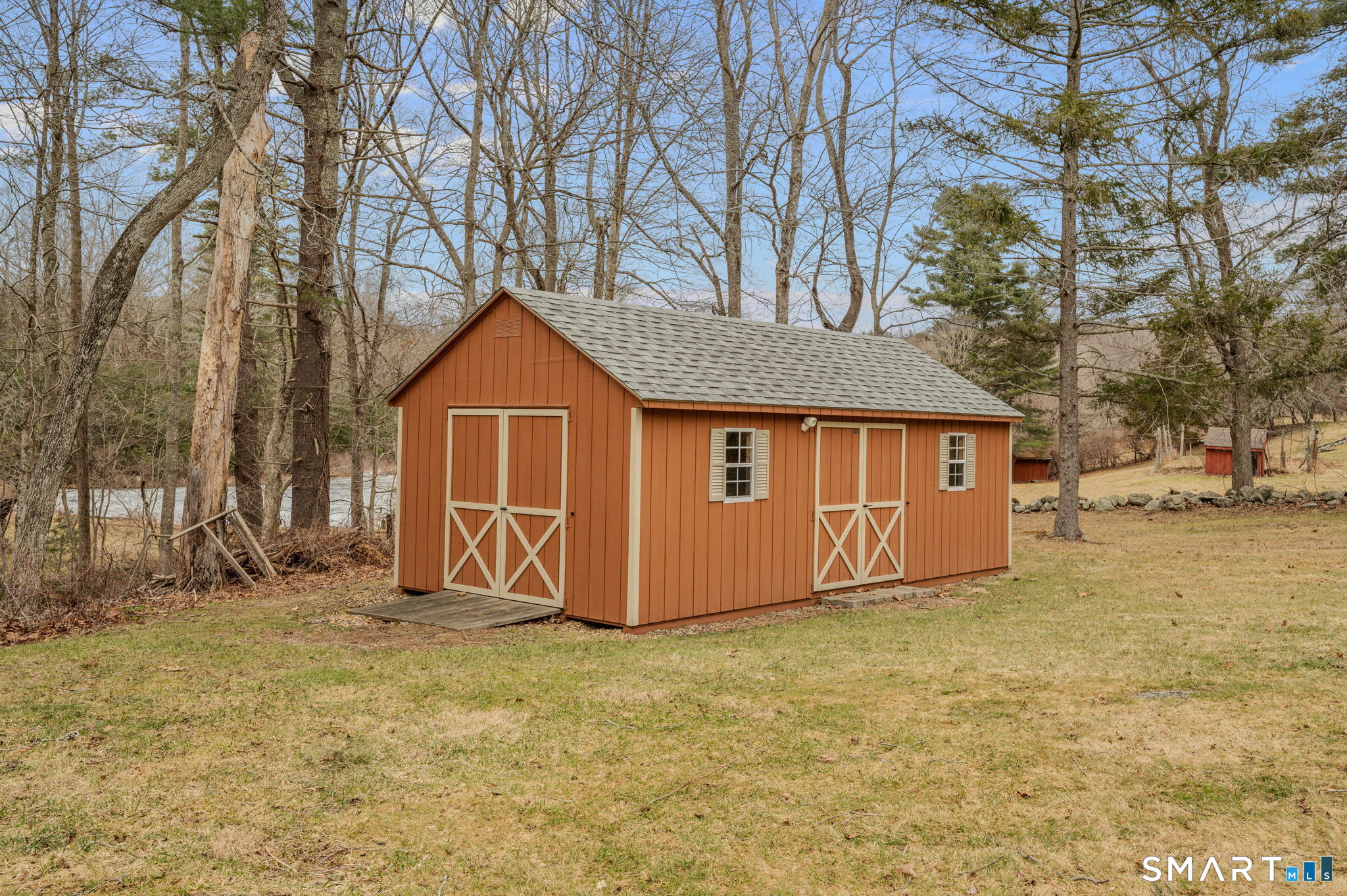 215 Haywardville Road East Haddam, CT 06415 - Photo 29 of 31 a front view of a house with a yard