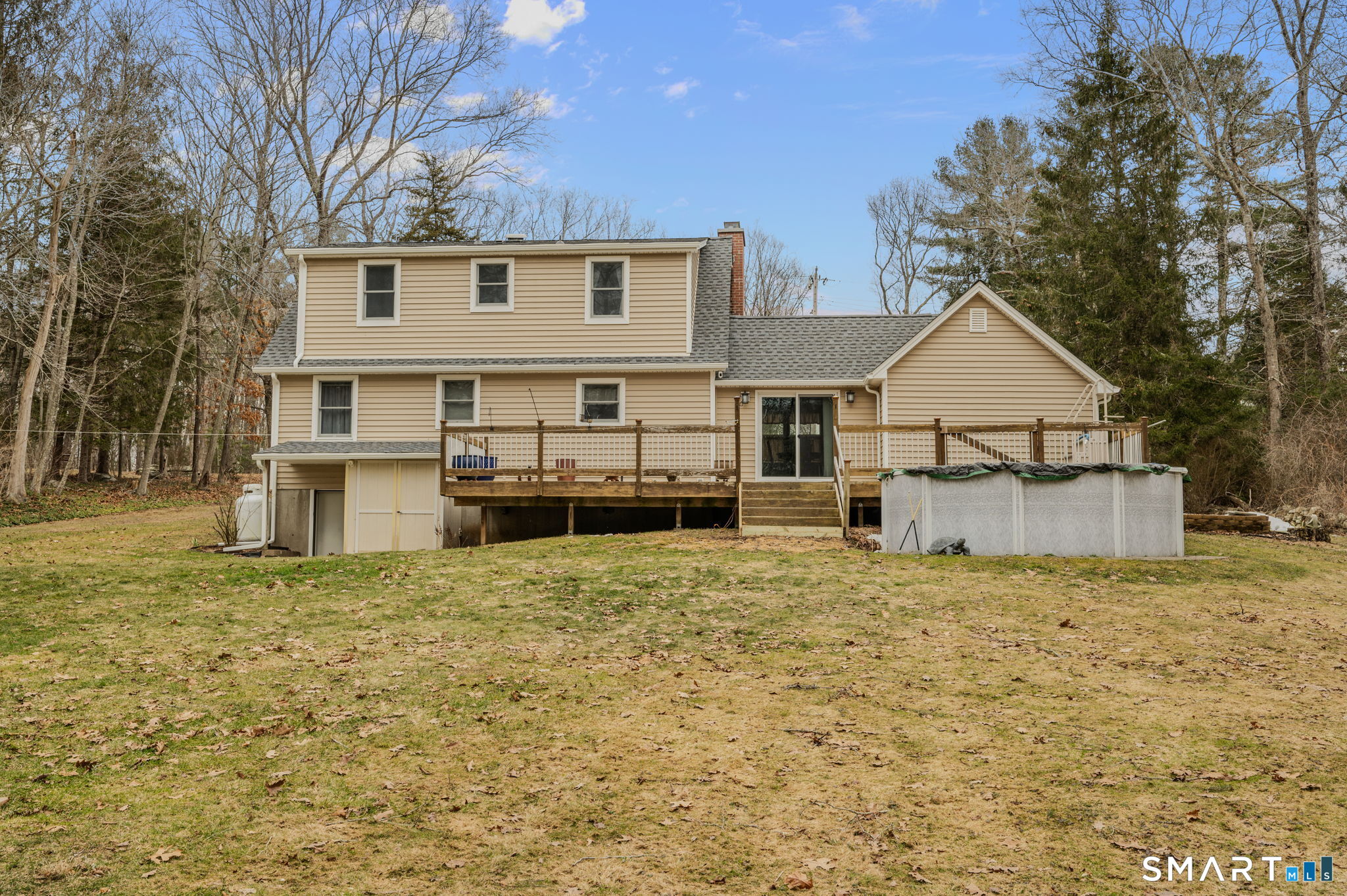 215 Haywardville Road East Haddam, CT 06415 - Photo 30 of 31 a view of a house with a yard