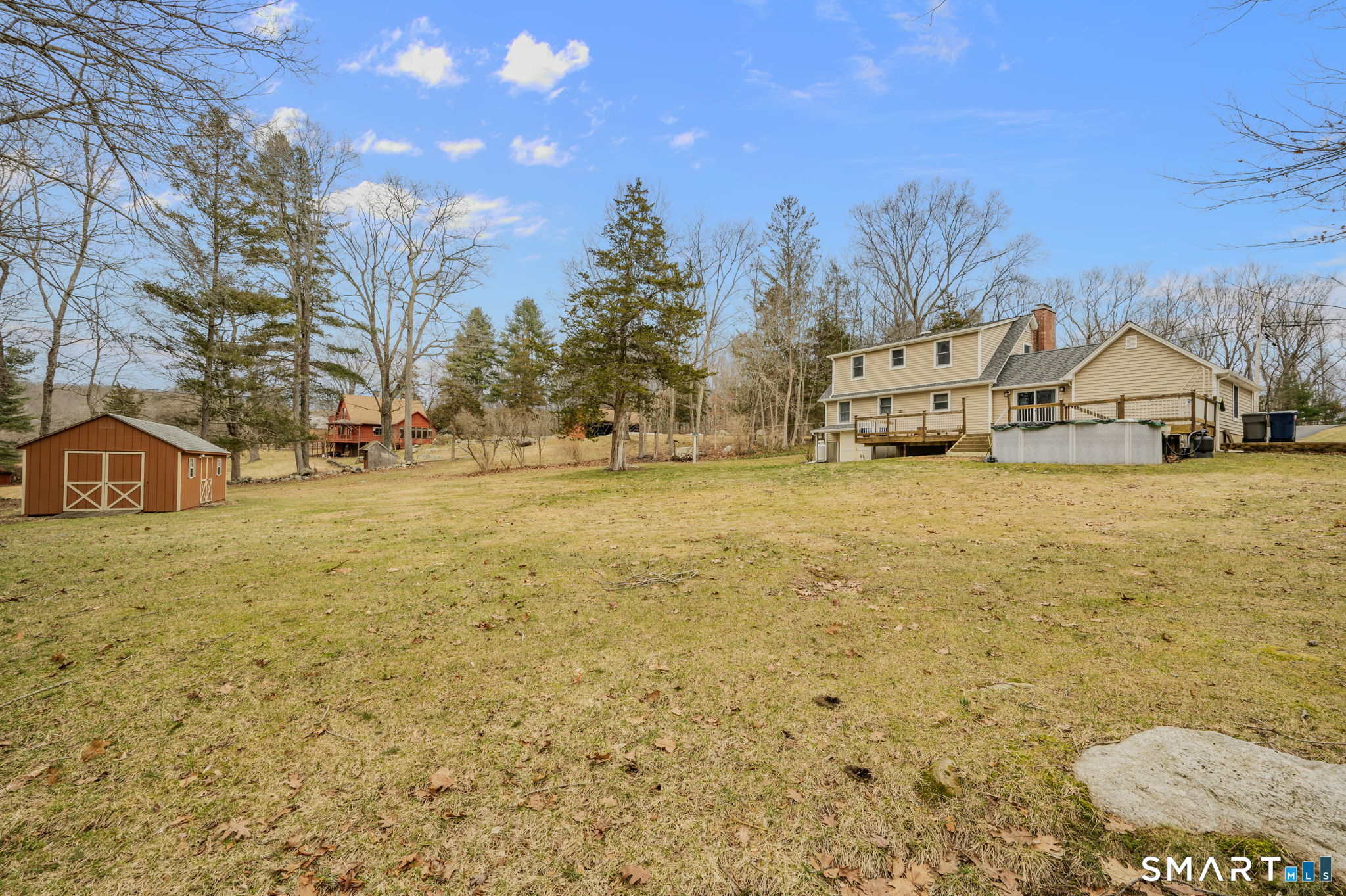 215 Haywardville Road East Haddam, CT 06415 - Photo 31 of 31 a view of a yard with a house