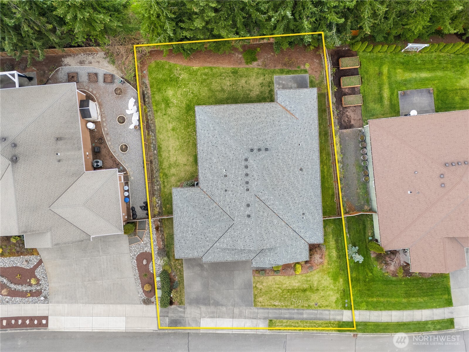 200 Blue Glacier Loop Sequim, WA 98382 - Photo 36 of 39 an aerial view of a house