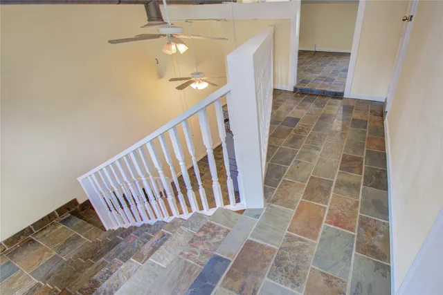 a view of wooden floor