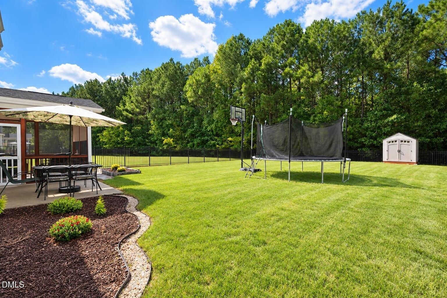 3565 Massey Ridge Court Raleigh, NC 27616 - Photo 34 of 38 Leveled Backyard