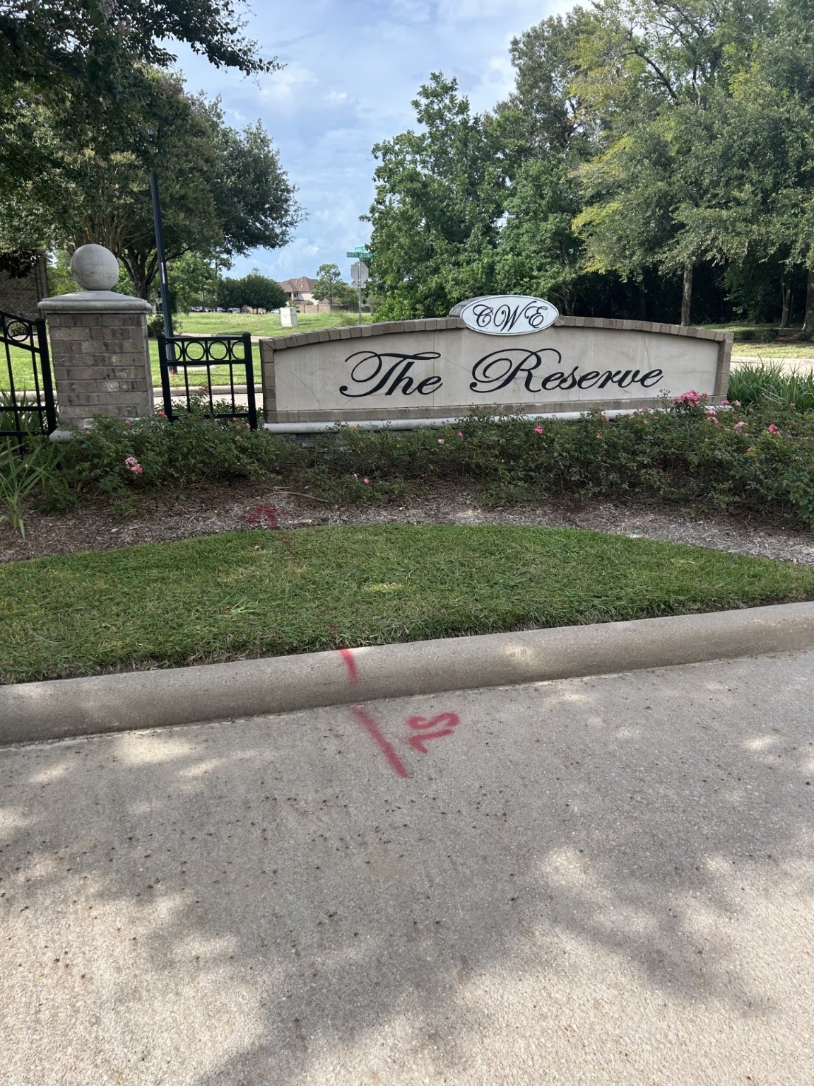 7614 Noah Lane Spring, TX 77379 - Photo 3 of 5 Entrance Subdivision