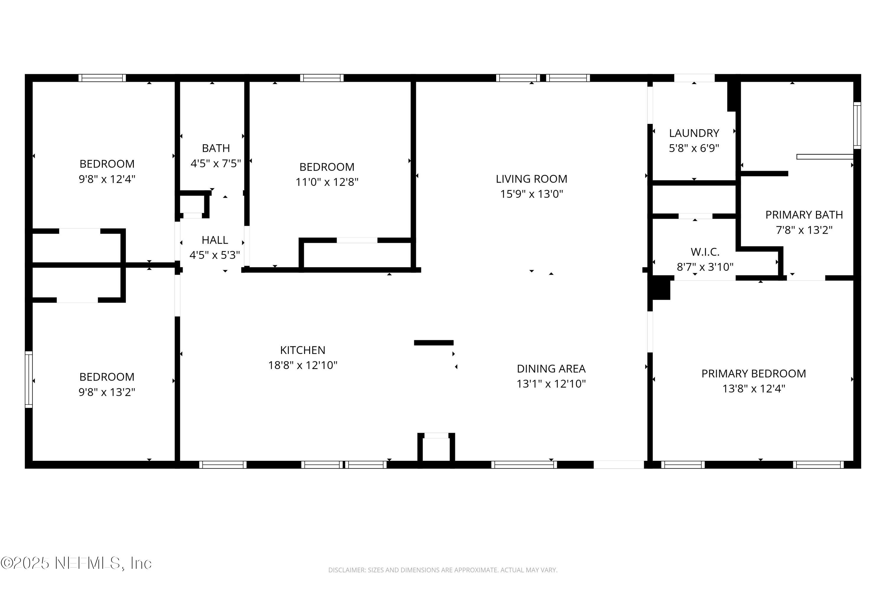 5671 Southwest 56th Way Lake Butler, FL 32054 - Photo 45 of 45 Floorplan