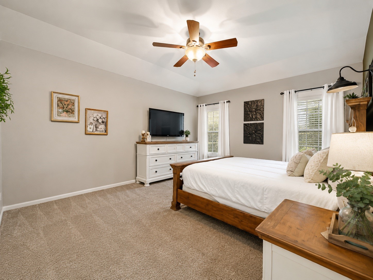 9911 Bronze Mill Lane Rosharon, TX 77583 - Photo 9 of 15 Retreat to a generously sized primary suite with plenty of room to unwind and create your own private sanctuary.
