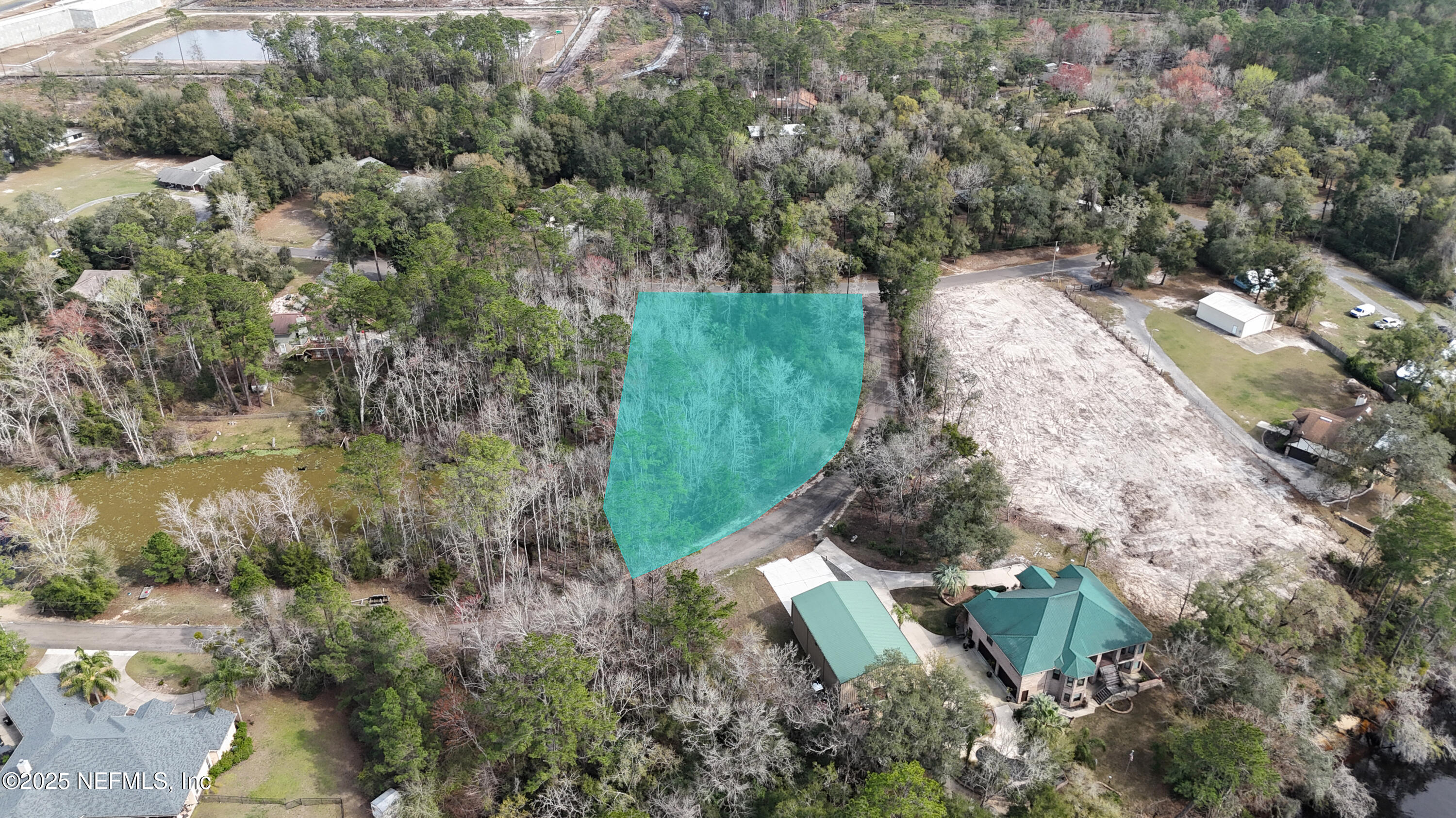 2170 Winchester Road Green Cove Springs, FL 32043 - Photo 11 of 39 a view of a forest with a yard