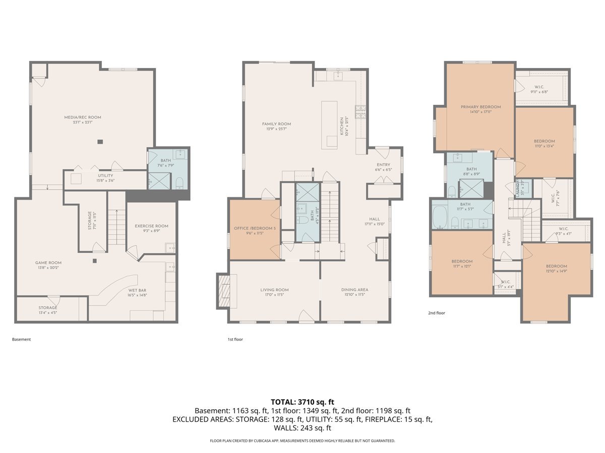 305 Clinton Avenue Elmhurst, IL 60126 - Photo 31 of 31 a picture of a floor plan